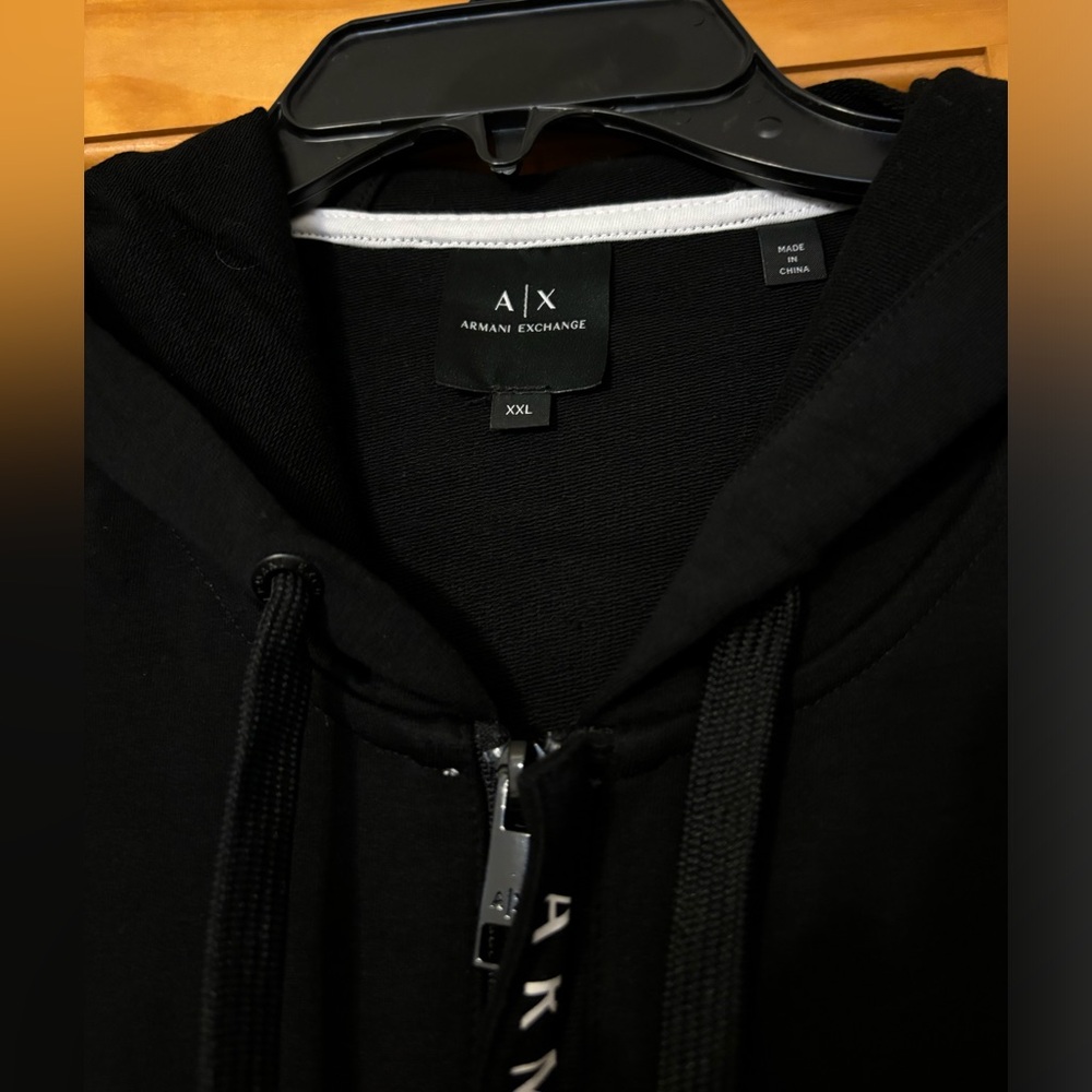 Armani Exchange Zip Up Sweatshirt - Picture 4 of 7